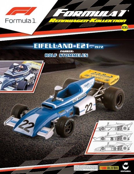 Formula 1 Rennwagen-Kollektion 106 - Rolf Stommelen (Eifelland type 21) Cover