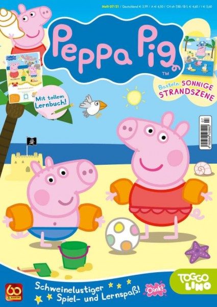 Peppa Pig Magazin 07/21 Cover
