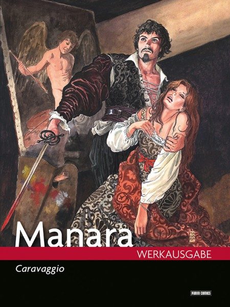 Manara Werkausgabe 18: Caravaggio Cover