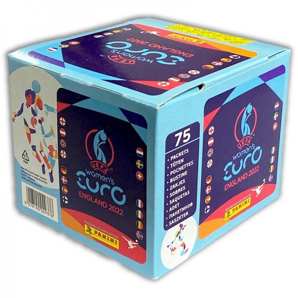 UEFA Women's EURO 2022 Stickerkollektion - Collector's Box 75 Packs