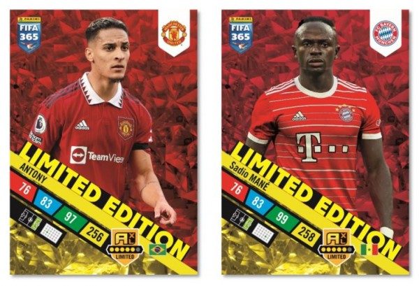 Panini FIFA 365 Adrenalyn XL 2023 Trading Cards - Limited Edition Cards Set Starter