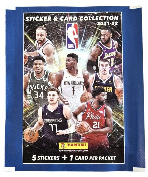 Panini NBA Sticker & Cards 2021/22 - Tüte