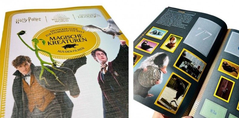 Harry Potter. Il libro delle creature magiche. Sticker guide