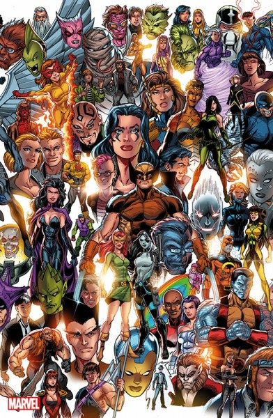 X-Men 4 - Mystique läuft Amok Panorama Variant Cover