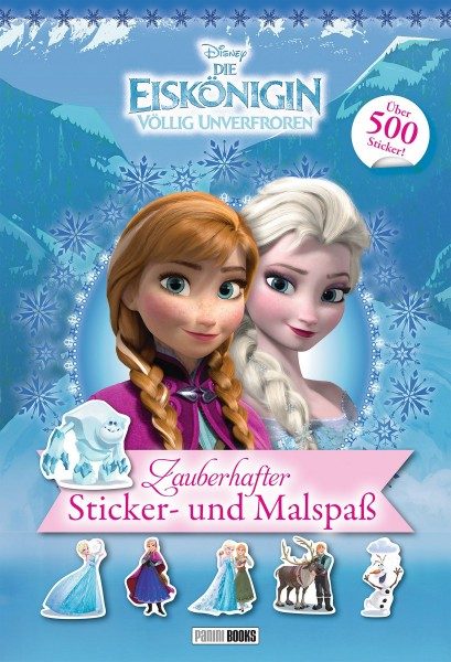 Disney - Die Eiskönigin - Zauberhafter Sticker- und Malspaß Cover