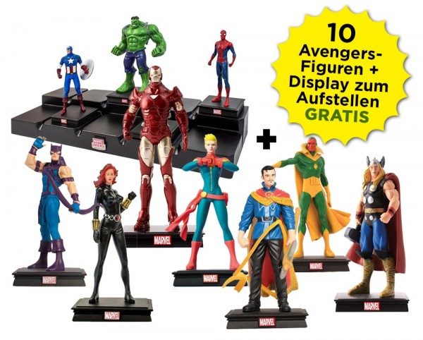 Marvel Universum Figuren-Kollektion: Avengers-Bundle Spezial