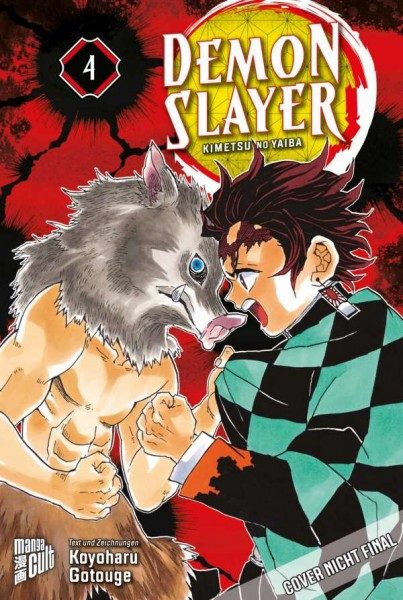 Demon Slayer: Kimetsu No Yaiba 4 Cover
