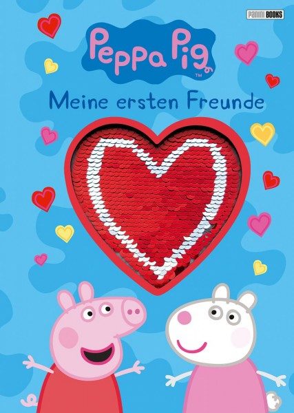Peppa Pig - Meine ersten Freunde Cover mit Wendepailletten