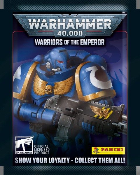 Warhammer 40.000 - Warriors of the Emperor Sticker & Cards - Tüte