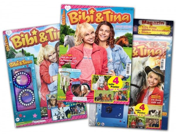 Bibi & Tina - Beste Freundinnen Bundle Inhalt drei Magazine
