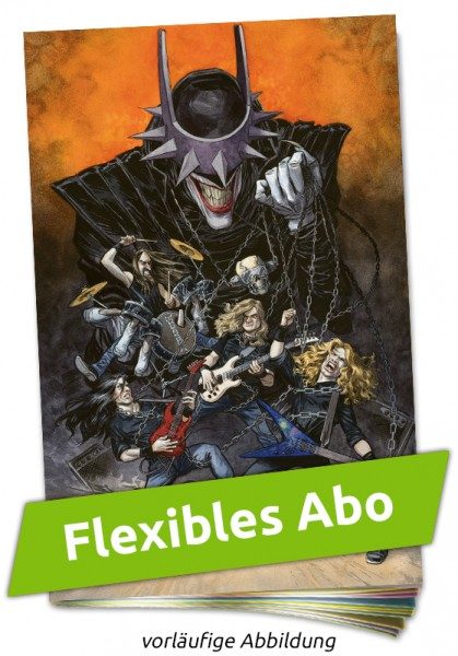 Flexibles Abo - Batman-Death Metal Band Edition