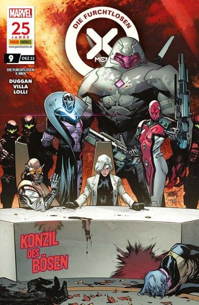 Die furchtlosen X-Men 9 Cover