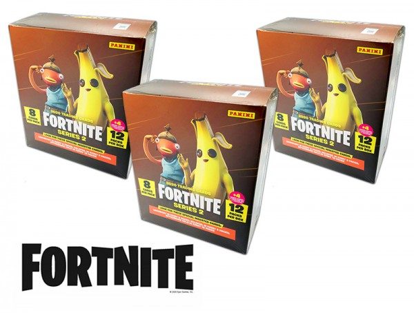 Fortnite Series 2 Trading Cards - iCrimax Mega Blasterbox-Bundle