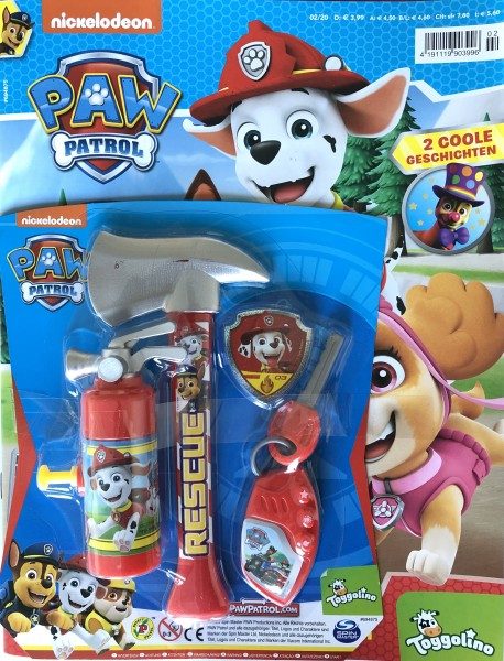 Paw Patrol Magazin 02/20 Cover mit Extra