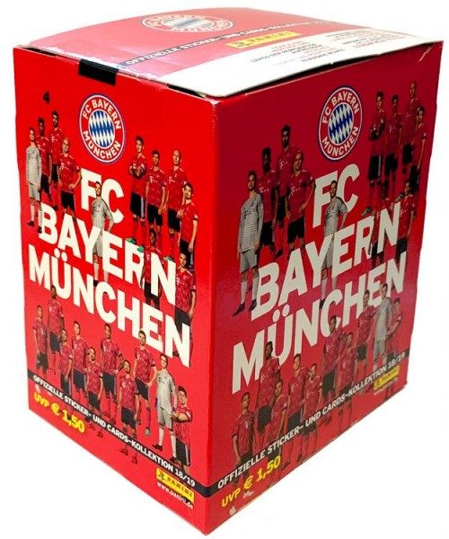FC Bayern München - Offizielle Sticker- und Cards-Kollektion 2018/2019 - Box