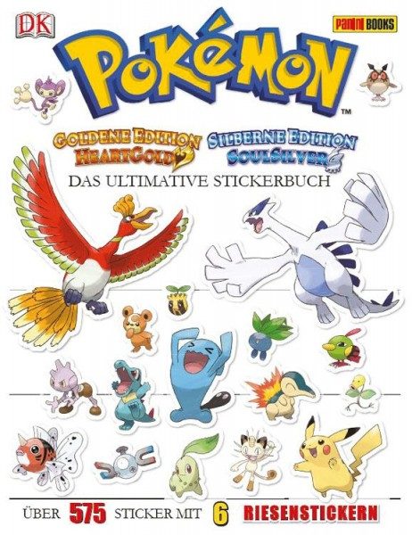 Pokémon Gold und Silber - Das ultimative Stickerbuch