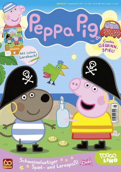 Peppa Pig Magazin 05/21 Cover