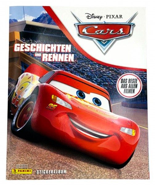 Disney Cars - Geschichten und Rennen - Sticker & Cards - Album Cover