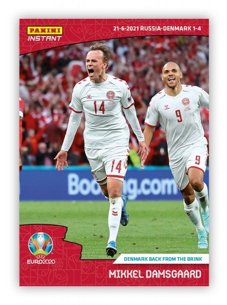 UEFA EURO 2020™ Panini Instant - Card #031 - Mikkel Damsgaard (Denmark)