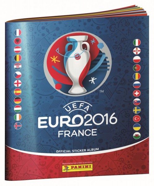UEFA Euro 2016 Sticker Kollektion - Album