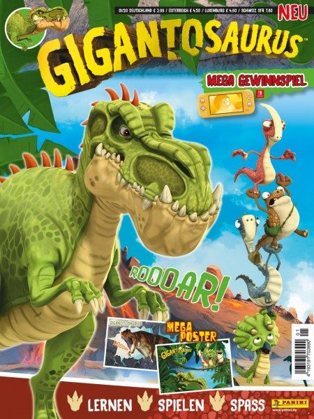 Gigantosaurus Magazin 01/20 Cover