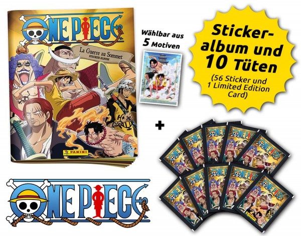 One Piece Stickerkollektion - Die Entscheidungsschlacht - Schnupperbundle