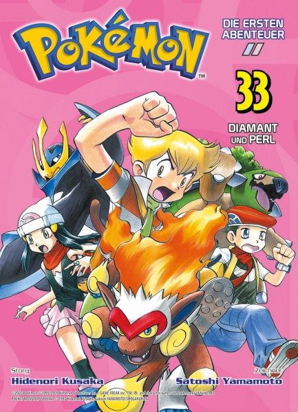 Pokémon - Die ersten Abenteuer 33: Diamant und Perl Cover