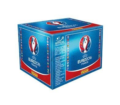 UEFA Euro 2016 Sticker Kollektion - Box mit 100 Tüten