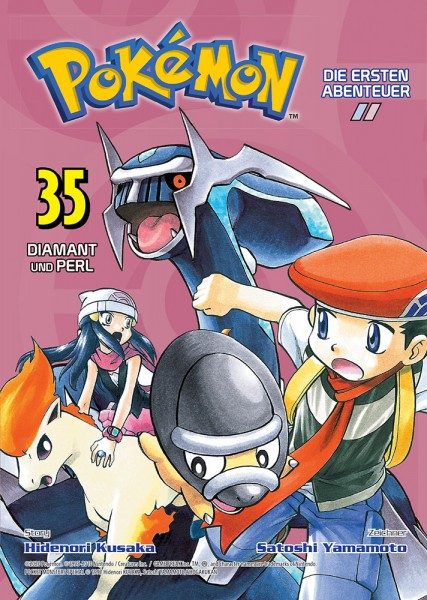 Pokémon - Die ersten Abenteuer 35 - Diamant und Perl Cover