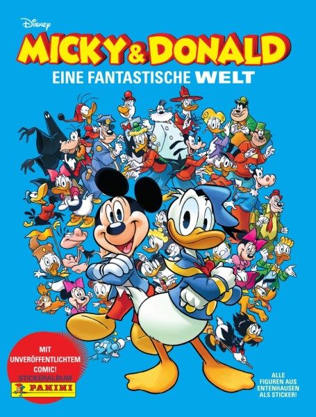 Micky & Donald - eine fantastische Welt - Album Cover