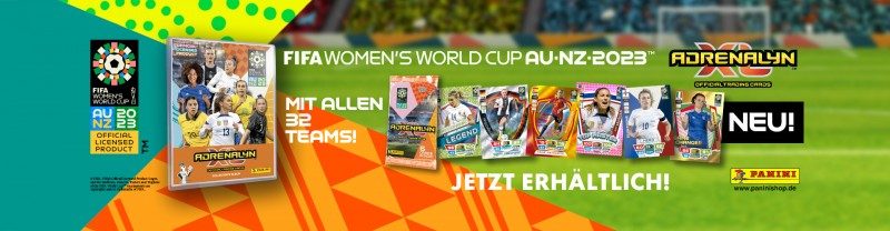Paquet de cartes à collectionner Panini Adrenalyn XL FIFA Women's
