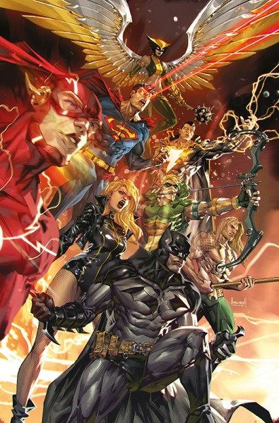 Justice League 1 Variant B Cover