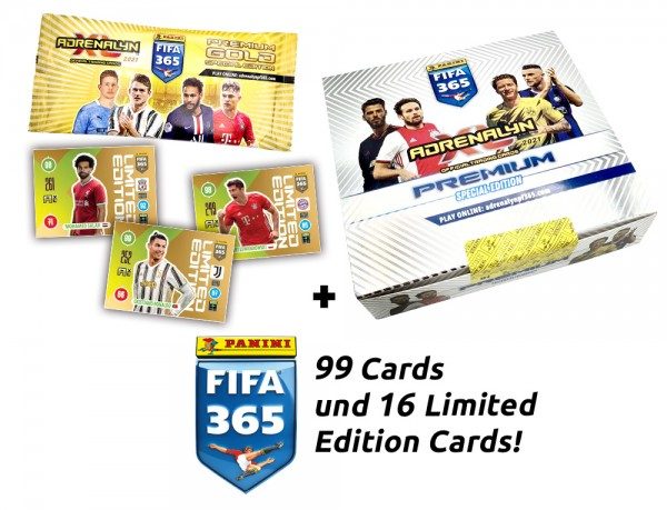 Panini FIFA 365 Adrenalyn XL 2021 Kollektion - Premium-Bundle