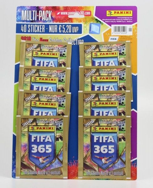 Panini FIFA 365 2018 Stickerkollektion - Multipack
