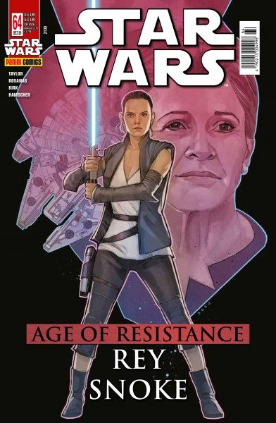 Star Wars 64: Age of Resistance - Rey & Snoke - Kiosk-Ausgabe Cover