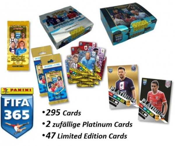 Panini FIFA 365 Adrenalyn XL 2023 Kollektion - Platinum Premium Bundle
