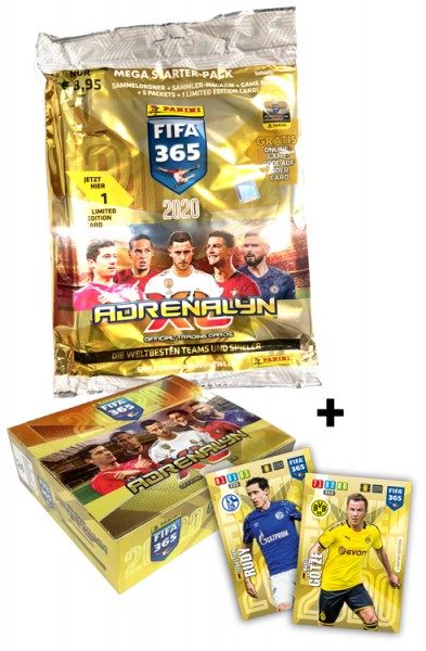 Panini FIFA 365 Adrenalyn XL 2020 Kollektion – Starter-Bundle 2