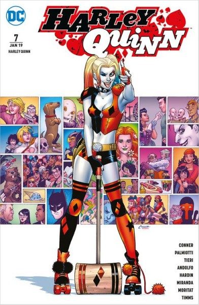 Harley Quinn 7: Invasion aus Gotham City Cover