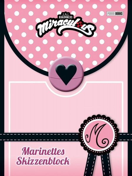 Miraculous - Marinettes Skizzenblock Cover