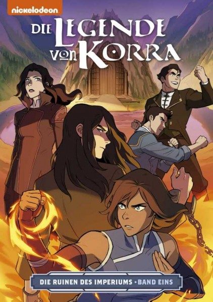 Die Legende von Korra 4: Die Ruinen des Imperiums 1 Cover