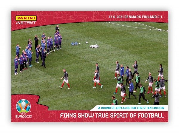 UEFA EURO 2020 - Panini Instant - Card #003 - Team Finland & Team Denmark 