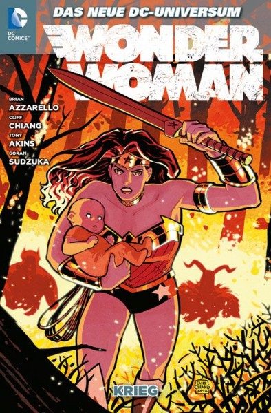 Wonder Woman 3 (2012) - Krieg Comic Action 2013 Variant