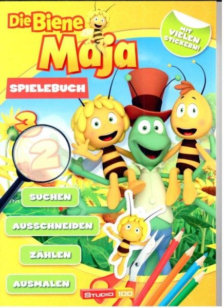 Biene Maja - Spielebuch