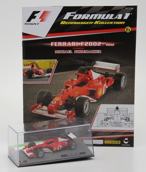 Formula 1 Rennwagen-Kollektion 6 - Michael Schumacher (Ferrari F2002)
