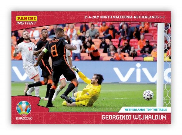 UEFA EURO 2020™ Panini Instant - Card #029 - Georginio Wijnaldum (Netherlands)