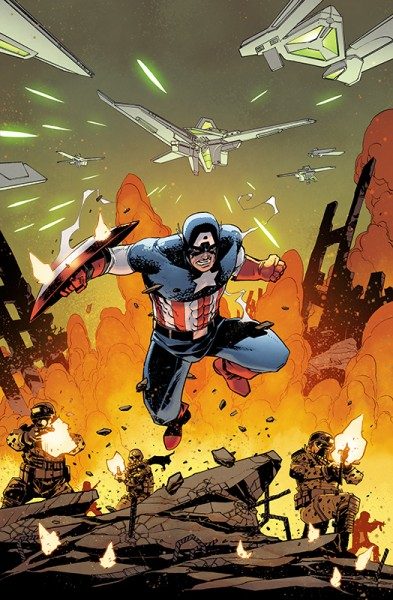 Empyre Sonderband - Captain America Cover