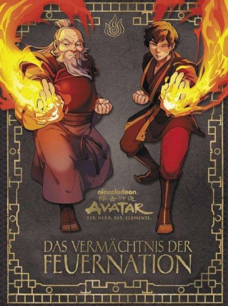 Avatar - Der Herr der Elemente Sammelband - Das Vermächtnis der Feuernation Cover