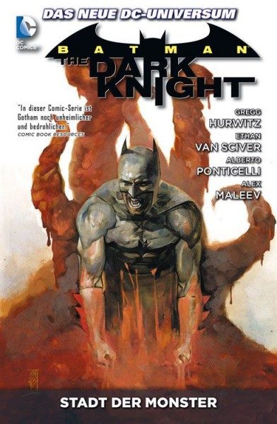 Batman: The Dark Knight Paperback 4: Stadt der Monster Cover