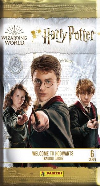 Harry Potter - Willkommen in Hogwarts Trading Cards - Flowpack mit 6 Cards
