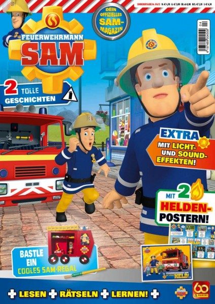 Feuerwehrmann Sam Magazin 04/21 Cover